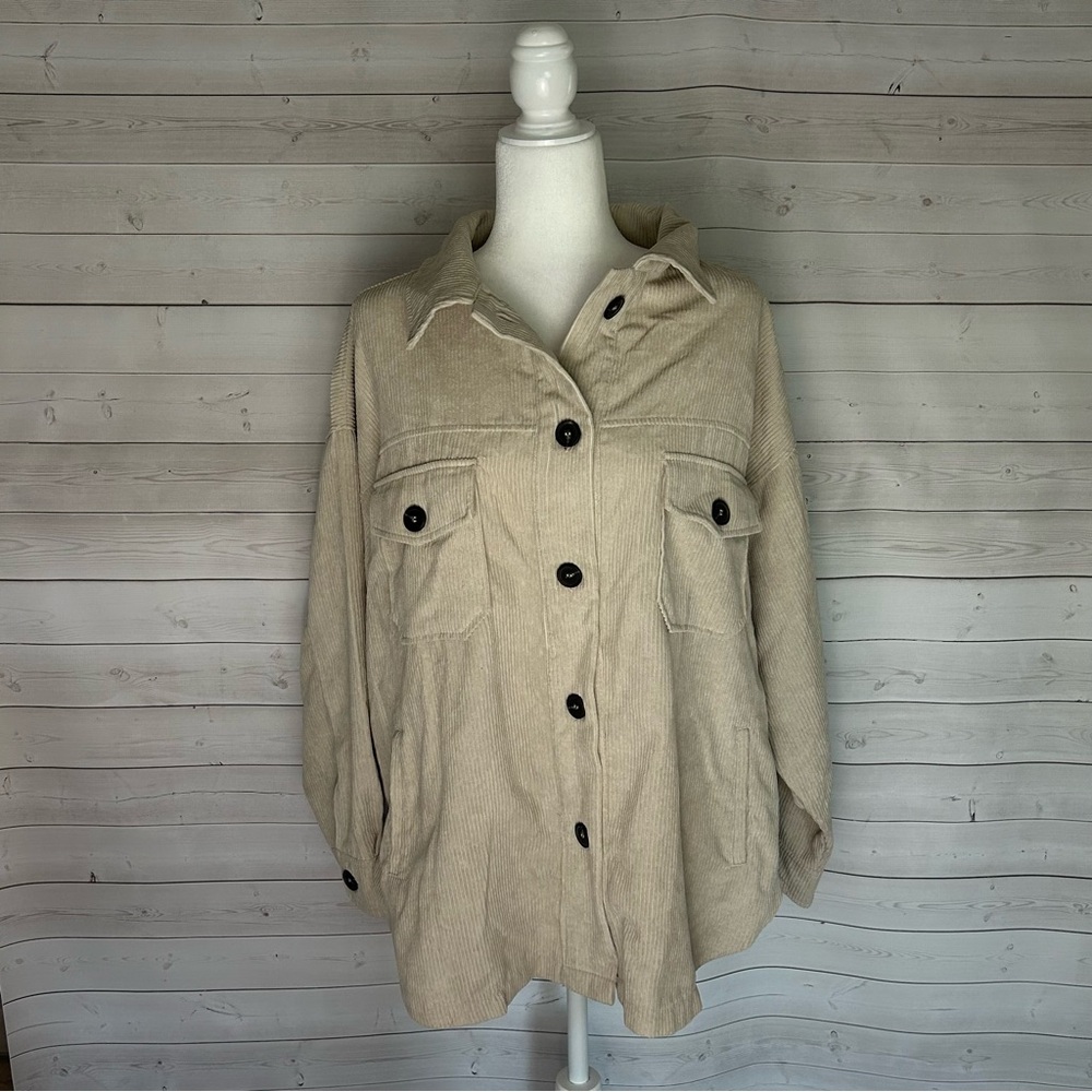 Zenana Button Shirt